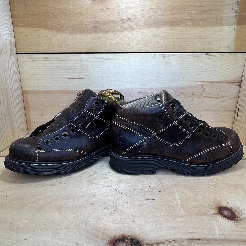 Vintage Doc Dr Martens Y2K Brown Leather  Mens 7 Women’s 8
