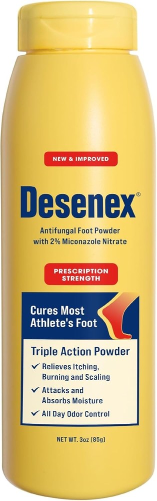 Desenex Anti-Fungal Foot Powder for Athlete's Foot 3 oz Pack