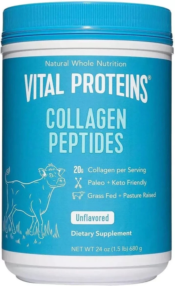Vital Proteins Collagen Peptides, Unflavored 24 oz - FREE SHIPPING