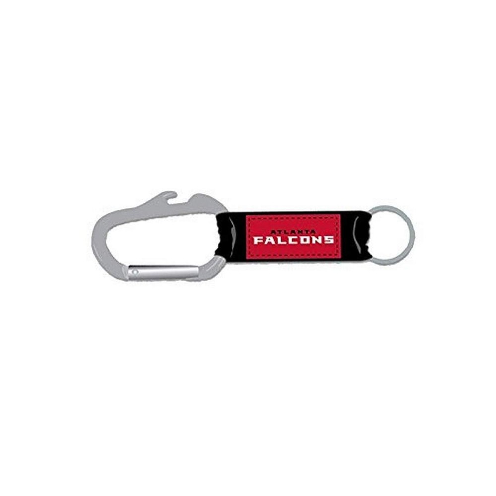 Atlanta Falcons 6-Inch Premium Keychain with Carabiner Clip and Bottle Opener