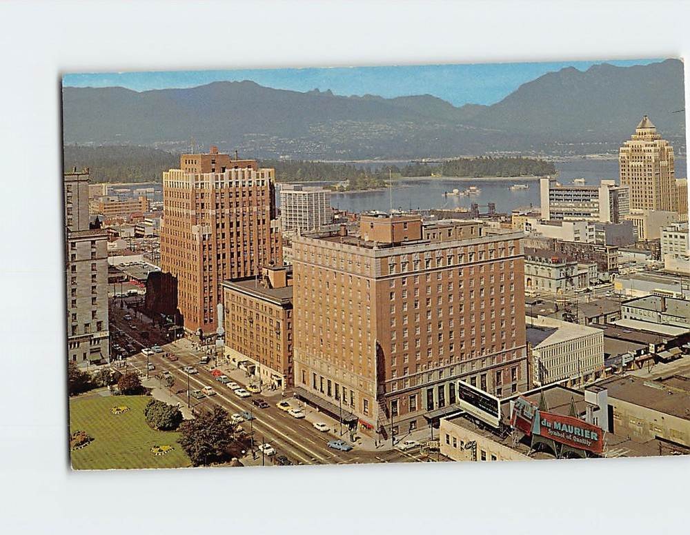 Postcard Georgia Western Hotel Vancouver BC Canada