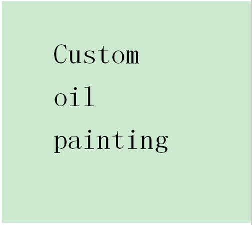 high quality custom oil painting handpainted on canvas by famous artist
