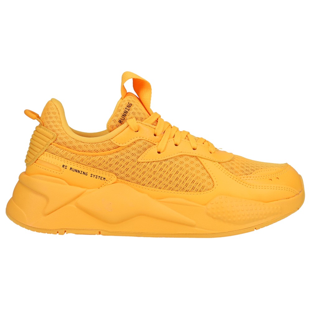 PUMA RsX Summer Squeeze Lace Up  Womens Orange Sneakers Casual Shoes 38892501