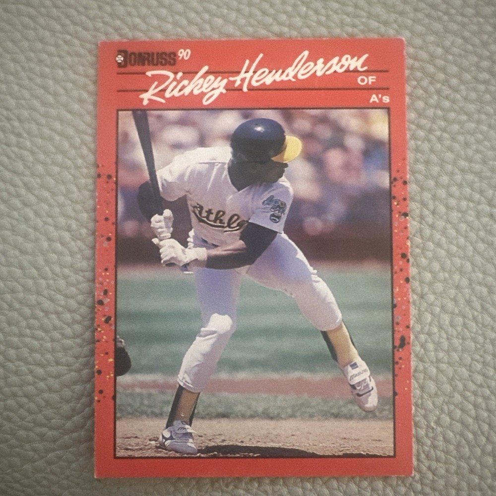 1990 Donruss - Rickey Henderson #304