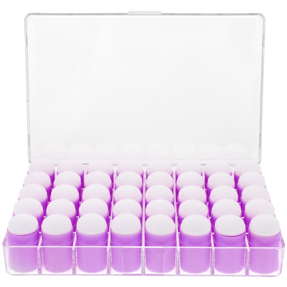 40-Piece Kids Stamp Sponge Daubers for DIY Arts and Crafts