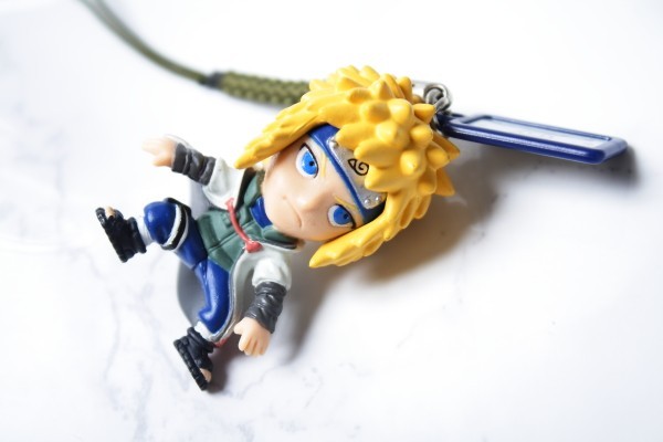NARUTO Fourth Hokage Minato Figure Strap　Vintage  Anime Japan