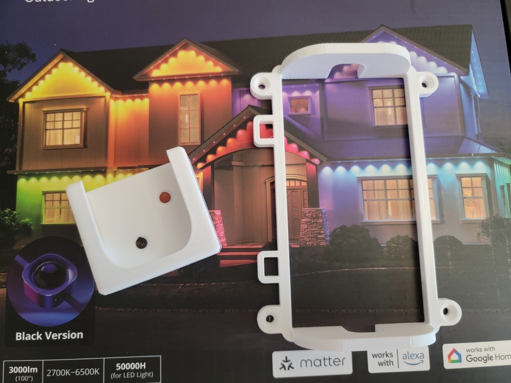 Govee Permanent Outdoor Lights Controller & Power Mounting Bracket