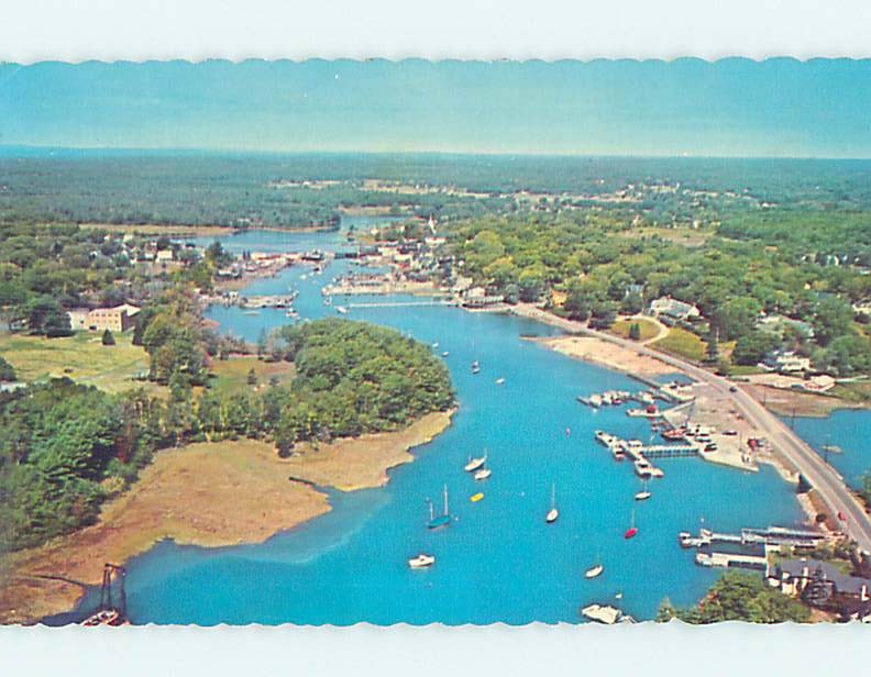 Pre-1980 AERIAL VIEW Kennebunkport Maine ME m/09 AD0161