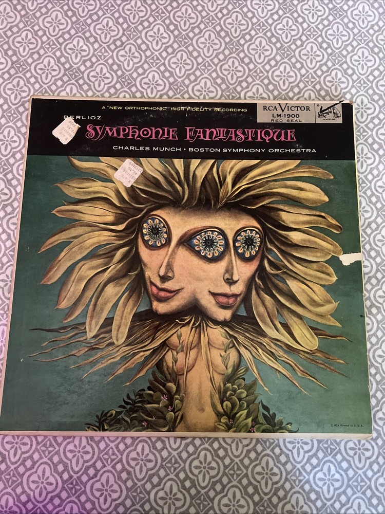 Berlioz Symphonie Fantastique Charles Munch - Boston Symphony Orchestra Vinyl LP