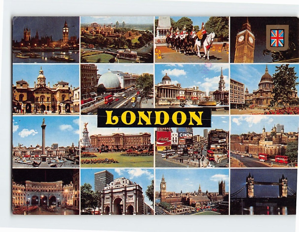 Postcard Scenes & Views London England