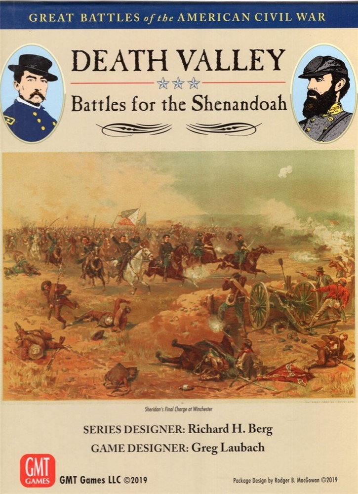 GMT Death Valley Battles for the Shenandoah Civil War Board Game Unpunched