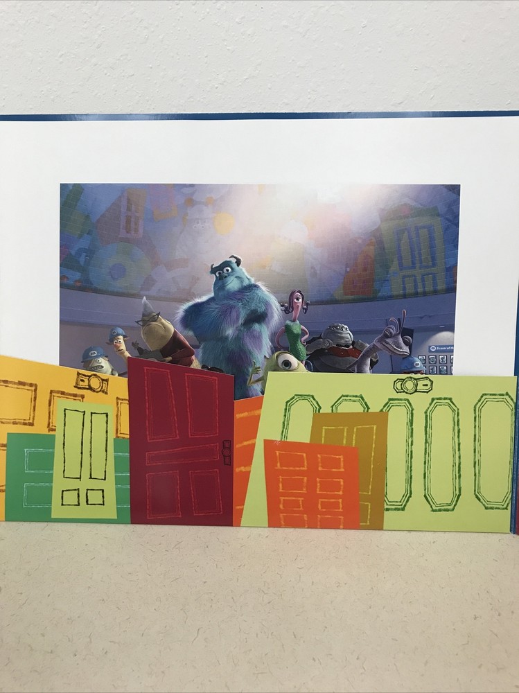 NEW Walt Disney's Monster’s Inc Exclusive Commemorative Disney Store Lithograph
