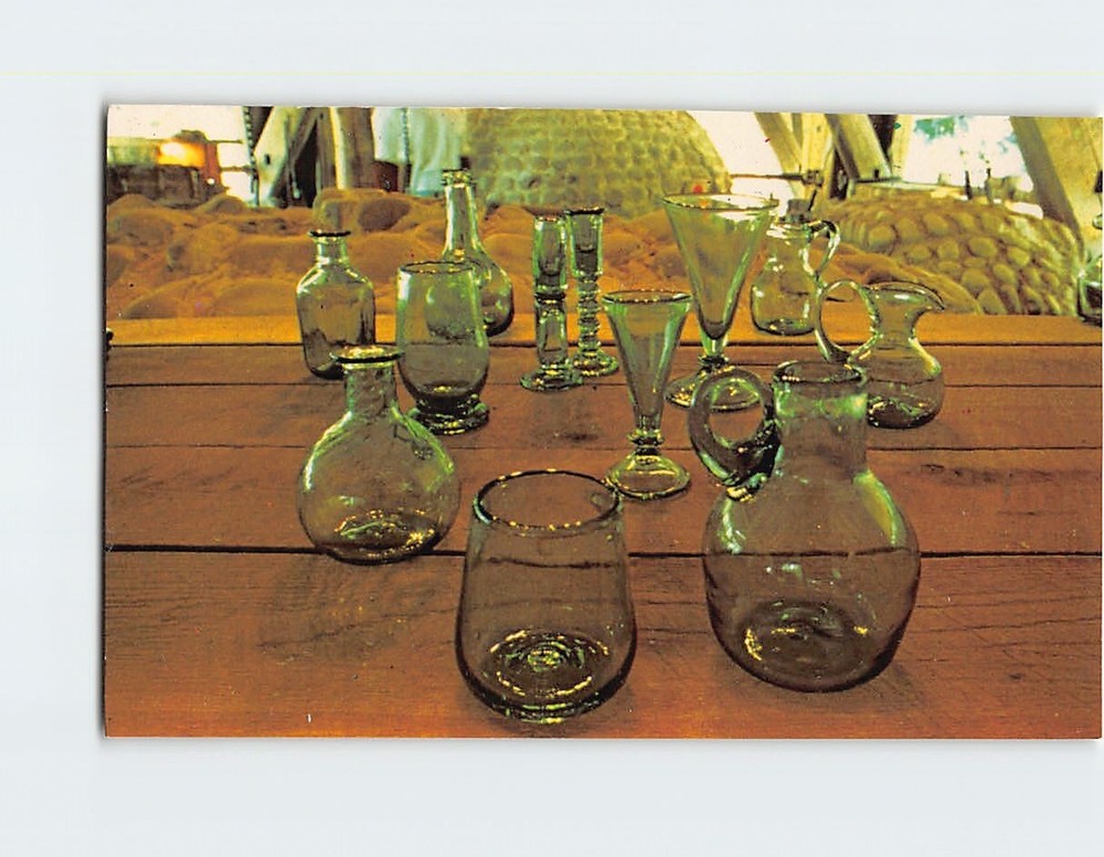 Postcard Glassware Jamestown Glasshouse Colonial National Historical Park VA USA