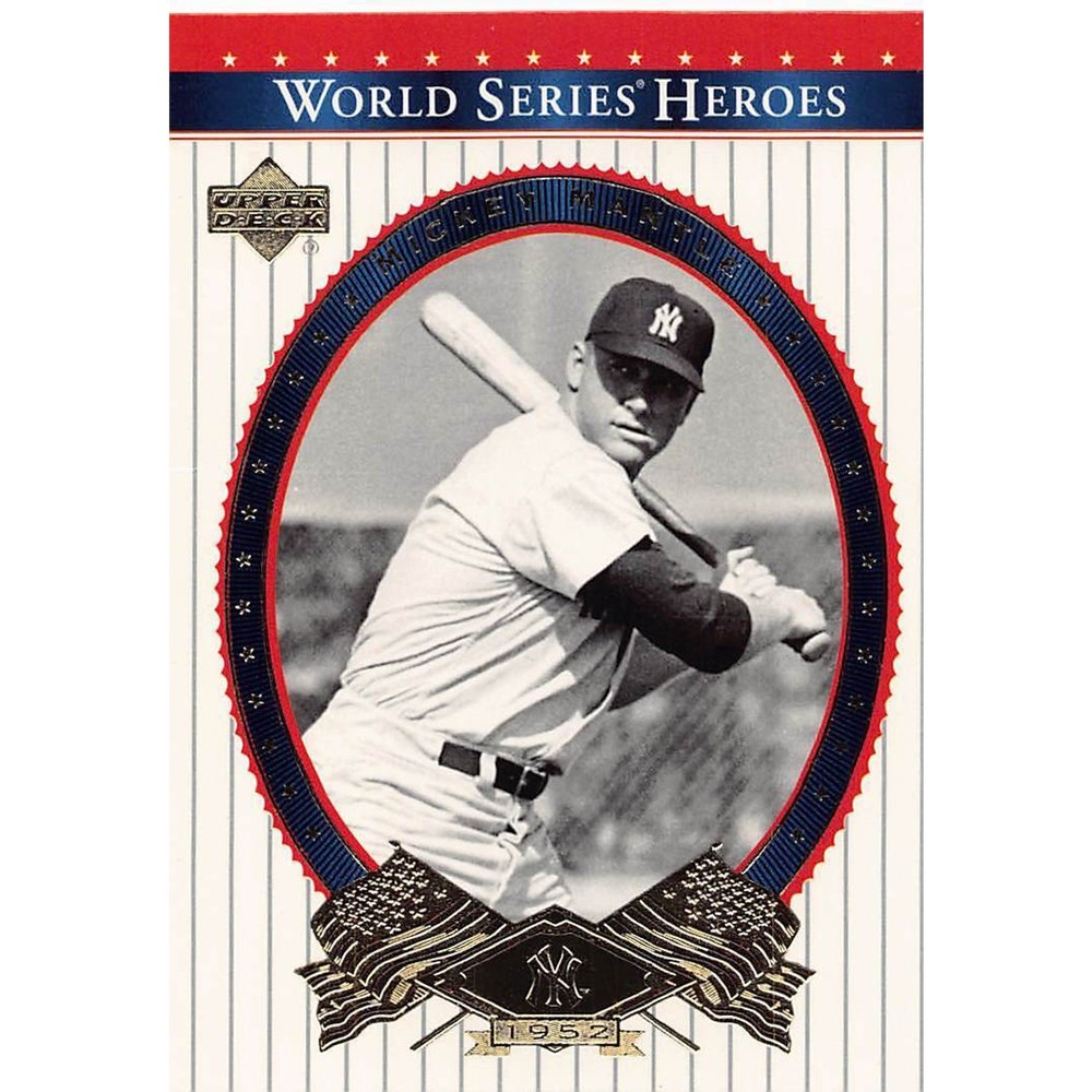 2002 Upper Deck World Series Heroes #74 Mickey Mantle