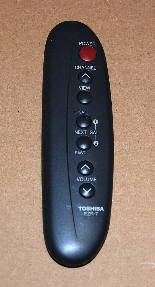 Original Toshiba EZR-7 TV Remote Control OEM Japan Replacement
