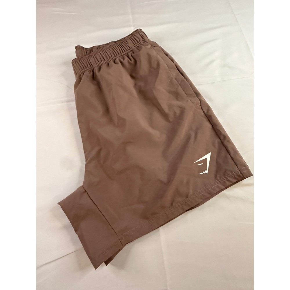 Gymshark Arrival Shorts Mens Medium Brown Mauve Athletic Gym Training A2A1M
