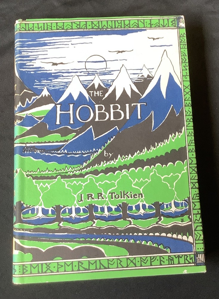 RARE 1966 1st US Edition 25th Printing THE HOBBIT by J.R.R. Tolkien HCDJ