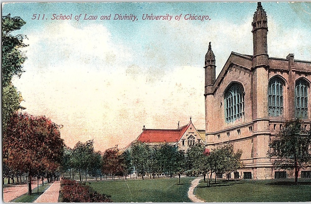 Postcard SCHOOL SCENE Chicago Illinois IL m/09 AI3081
