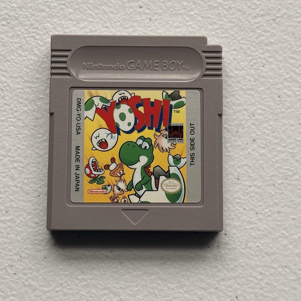 Yoshi (Nintendo Game Boy, 1992) Original GB