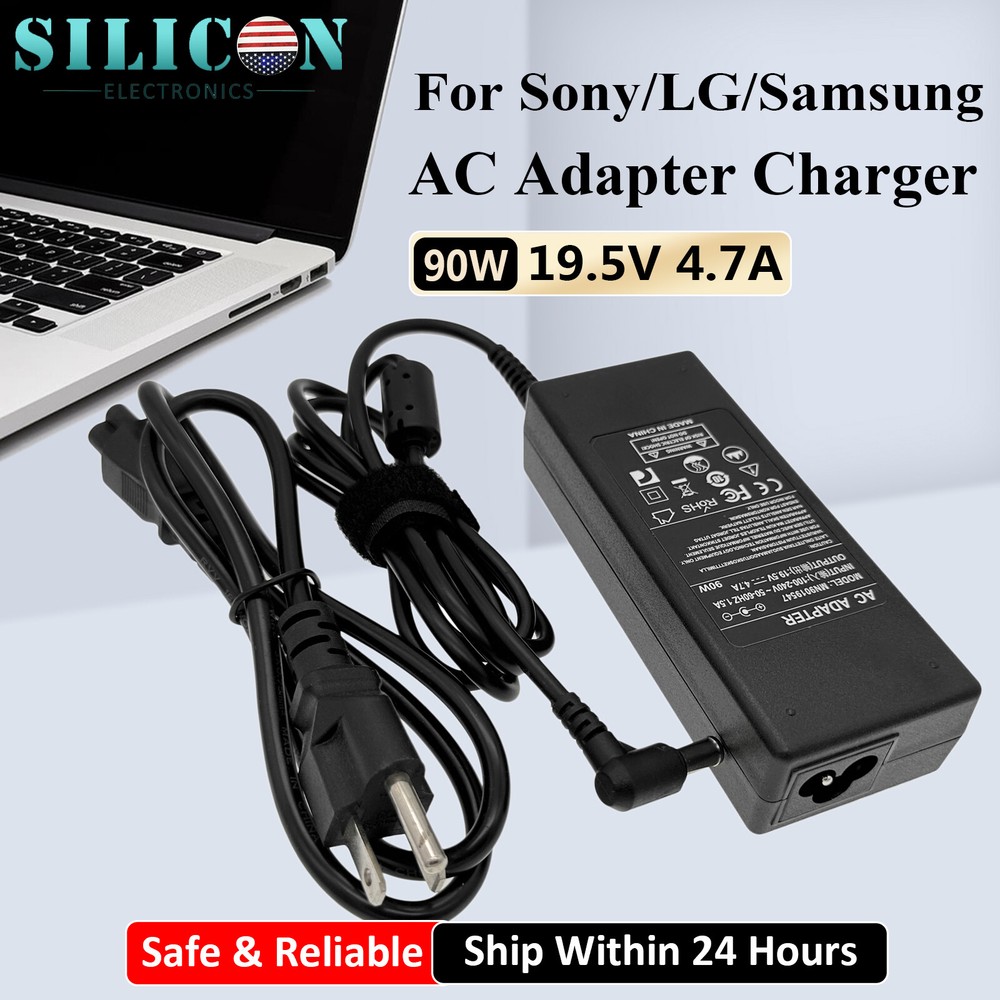 LG 22LH4530 24LH4530 28LH4530 LED TV AC Power Adapter Charger Cord-image