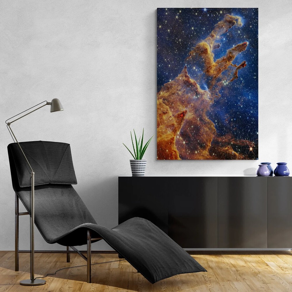 James Webb Space Telescope Wall Art Canvas Unframed Print Art