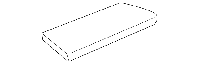 Genuine Nissan Armrest 80940-6AW0A
