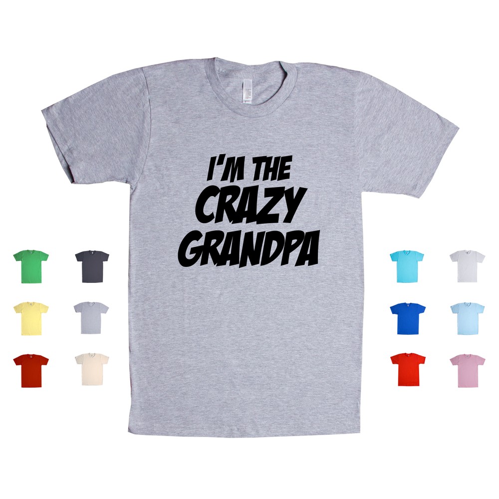 Crazy Grandpa Forever Young Gramps Abuelo Boomers Unisex Tee-image