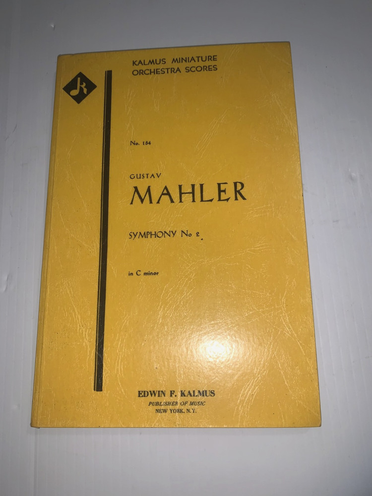 Kalmus Orchestra Scores No. 154 Gustav Mahler 