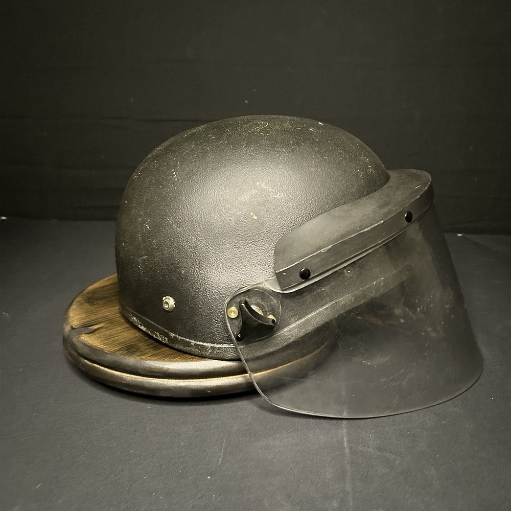 RBR Ballistic Helmet 3A (IIIA) (Size Medium) Made In USA Removable Face Shield
