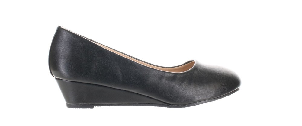 Katliu Womens Black Classic Pumps Size EUR 36 Comfortable Heels