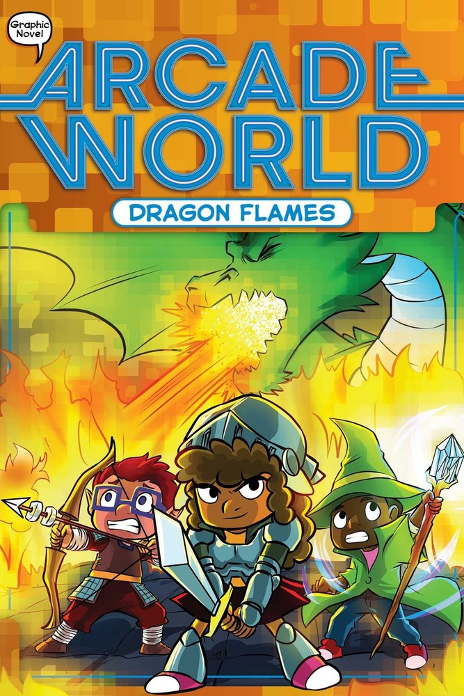 Dragon Flames (6) (Arcade World) by Bitt