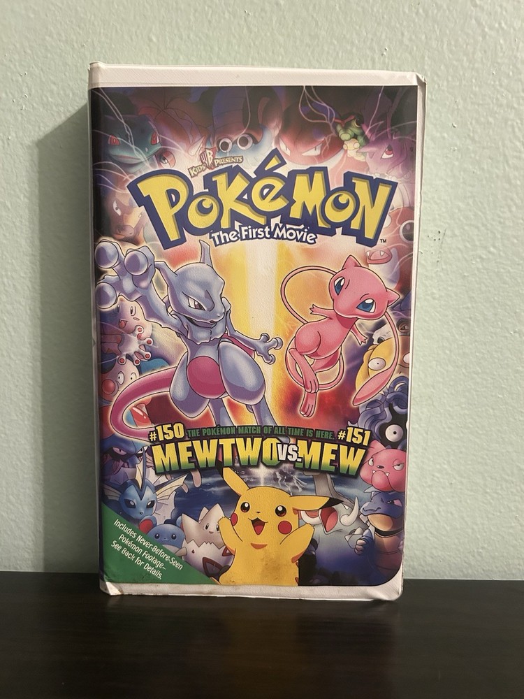 Pokemon The First Movie   Vhs Videotape