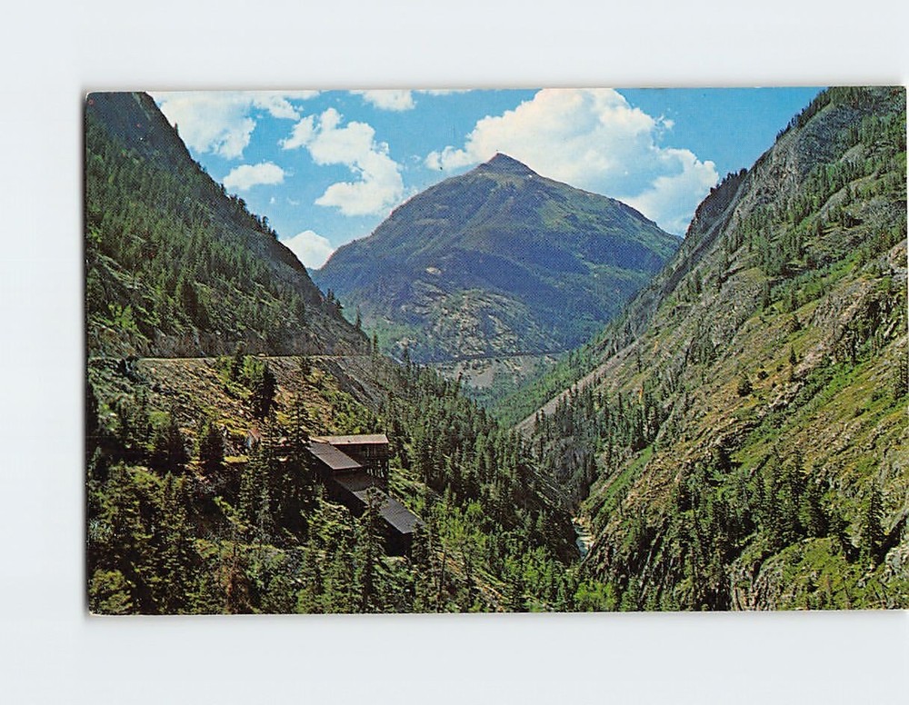 Postcard Mount Abraham & Uncompahgre Gorge Million Dollar Highway Colorado