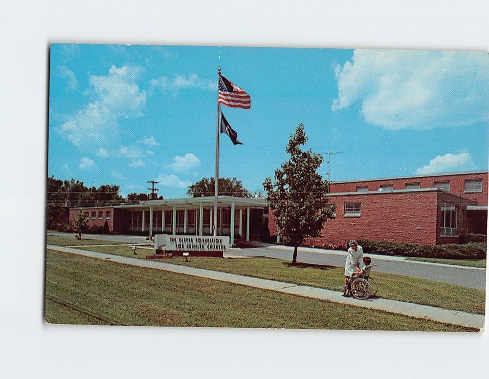 Postcard Capper Foundation For Crippled Children Topeka Kansas USA