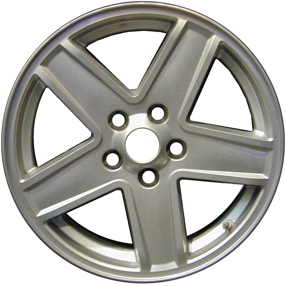 Reconditioned 17x6.5 Painted Silver Wheel fits 560-09069