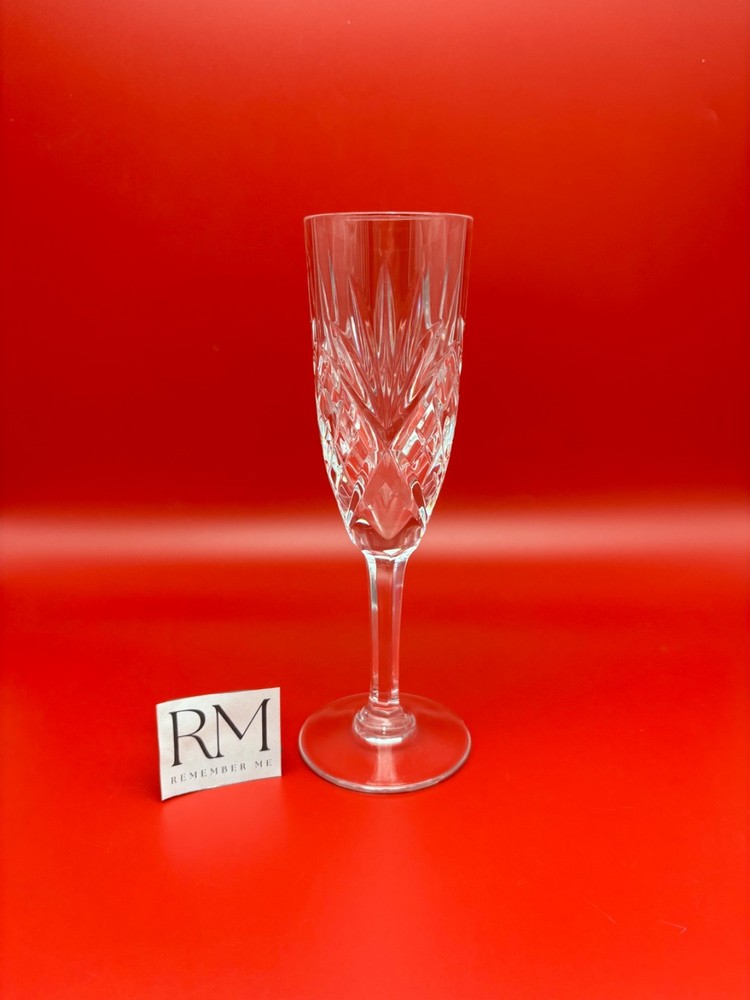 Vintage Saint Louis St. Louis Crystal France CHANTILLY Champagne Flute -  7-3/8”