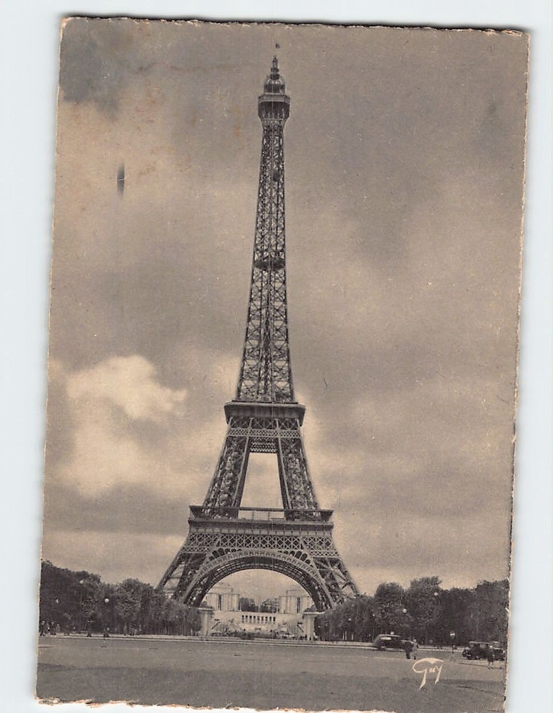 Postcard La Tour Eiffel et le Palais de Chaillot Paris France