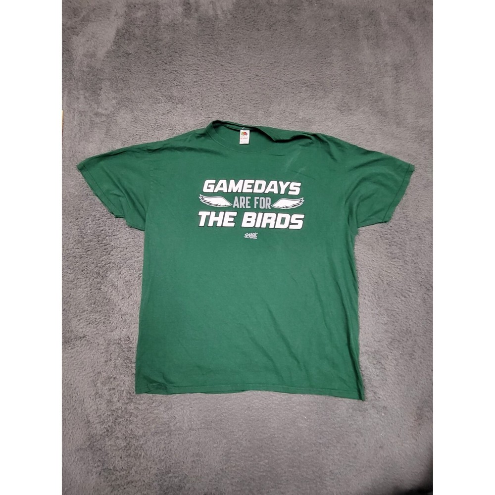 Philadelphia Eagle Men's NFL Gamedays Are For The Birds Green T-Shirt XL