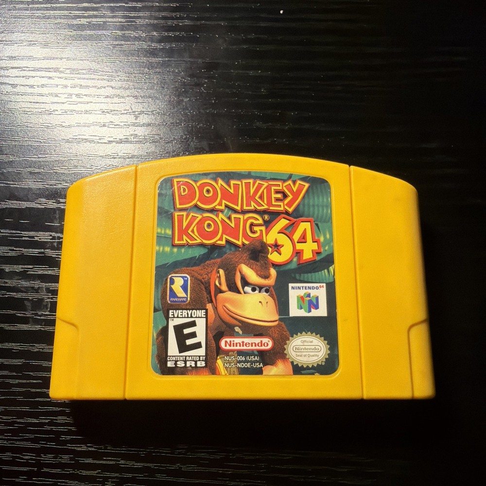 Donkey Kong 64 N64 Nintendo 64 Tested Working Authentic Cartridge Only