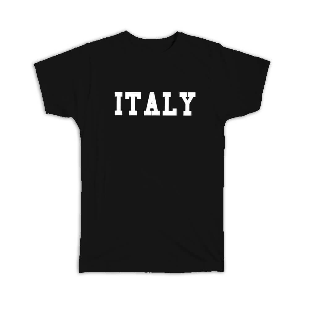 Italy Flag Design T-Shirt - Italian Pride Gift for Expats & Students