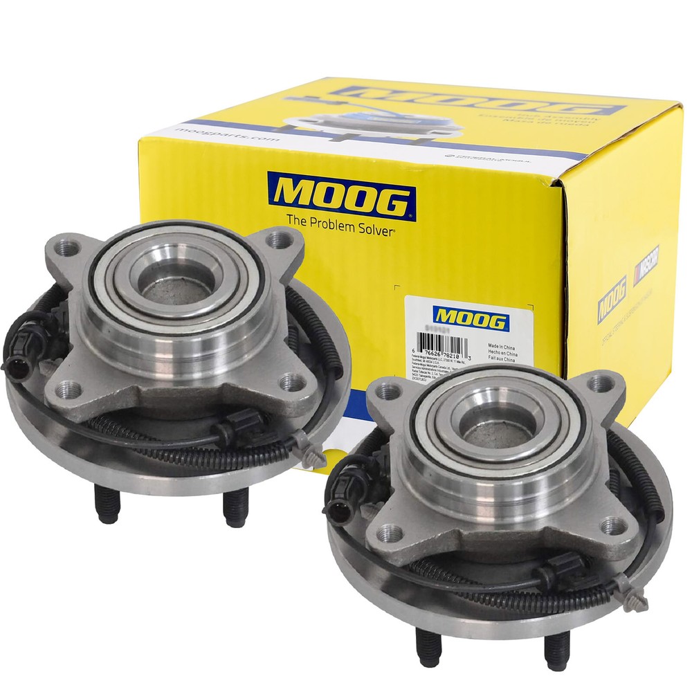 MOOG 2WD Front Wheel Hub Bearings Assembly for 2009-2010 Ford F-150 6-Lug