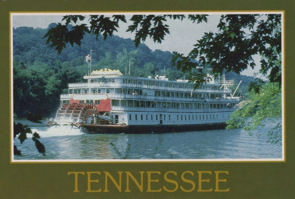 Riverboats Tennessee 4x6 Postcard