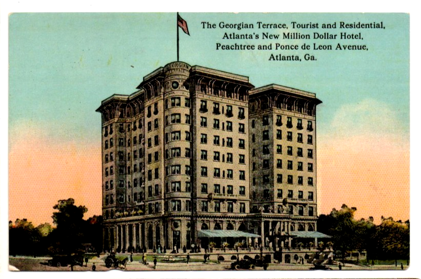 Vintage Postcard The Georgian Terrace Hotel Atlanta GA