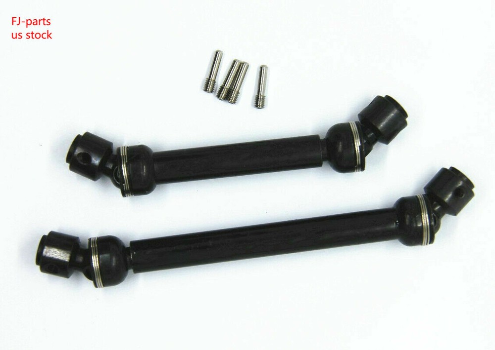 Front & Rear Center Drive Shaft Set Fits 1/10 RC TRX4 Axial SCX10 & SCX10 II