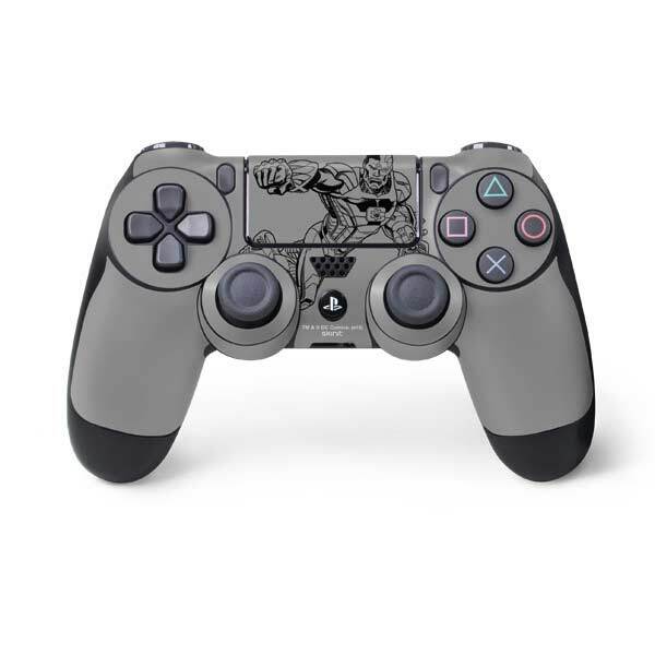DC Comics Cyborg PS4 Controller Skin - Cyborg Comic Pop