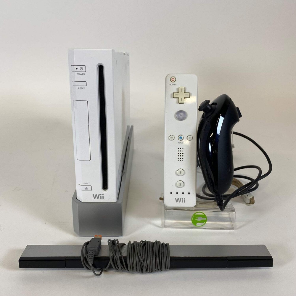 Nintendo Wii Console Gaming System RVL-001 White