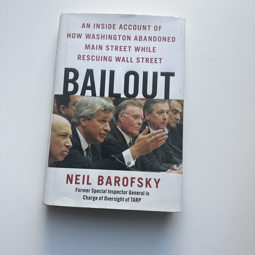Bailout by Neil Barofsky Book The Fast Free Shipping