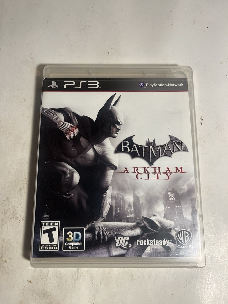 Batman: Arkham City (Sony PlayStation 3, 2011 PS3) W/ Manual - Tested