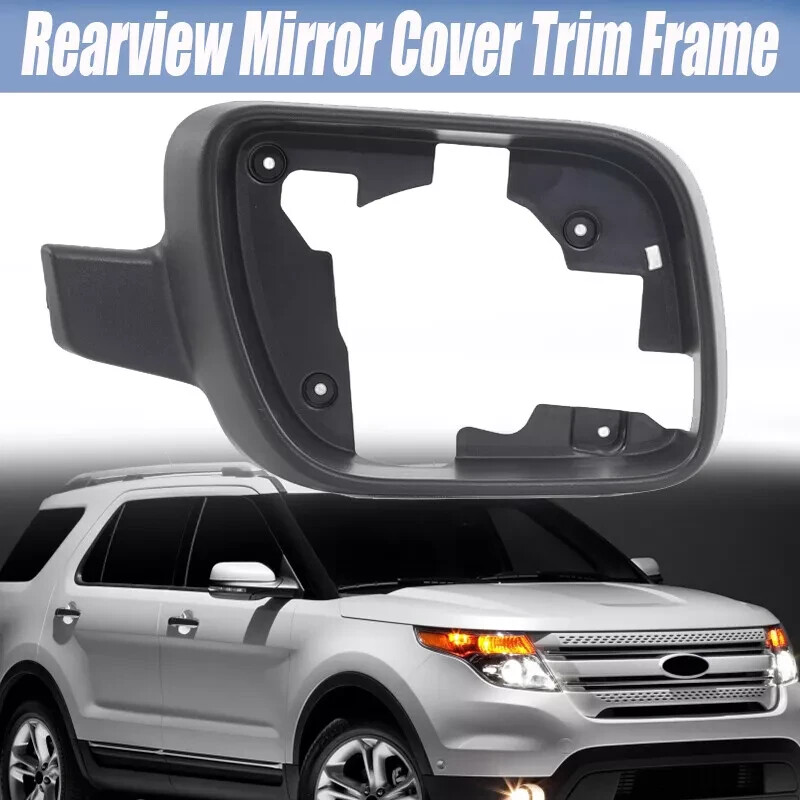 For 2011-2019 Ford Explorer Right Passenger Side Mirror Housing Shell Frame Trim