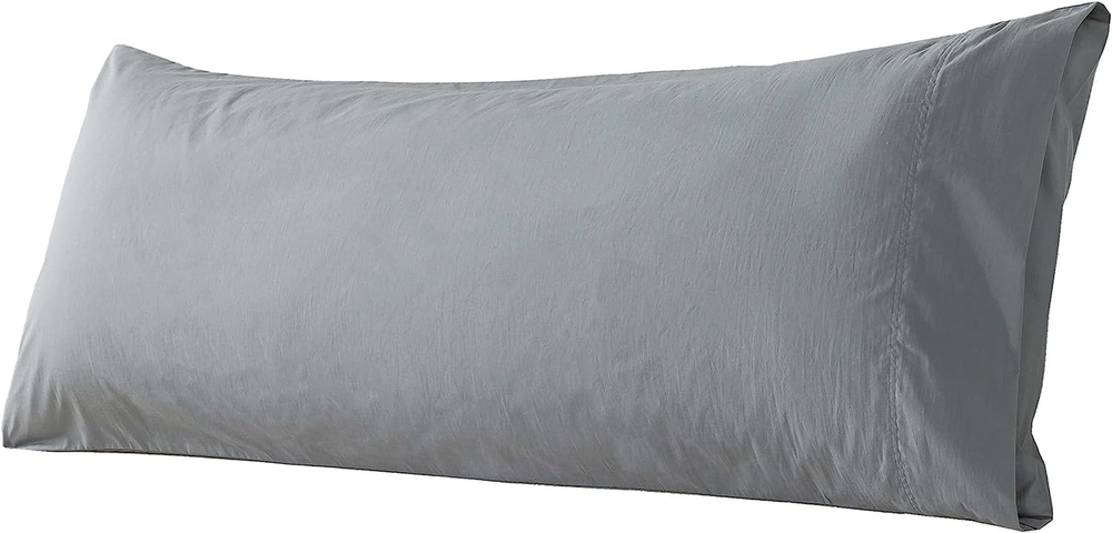 Breathable Cotton Body Pillow Cover Skin-Friendly Long Pillowcase